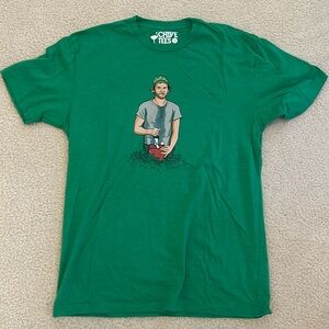 Caddyshack Carl Spackler Green Tee Large